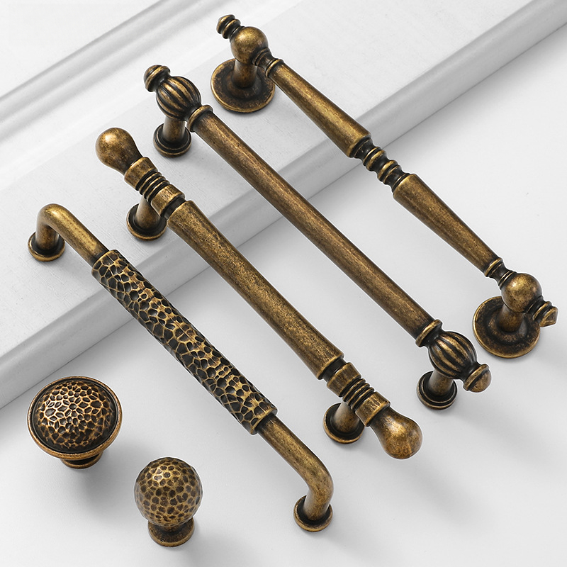 Unique Furniture Hardware Pulls - Poignée de meuble vintage en cuivre