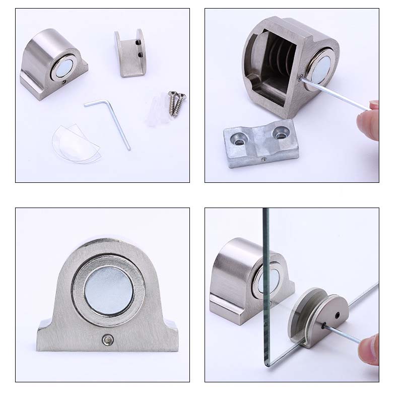 Porte sans aspiration verre pe - Magnetic Catch Door avis et prix