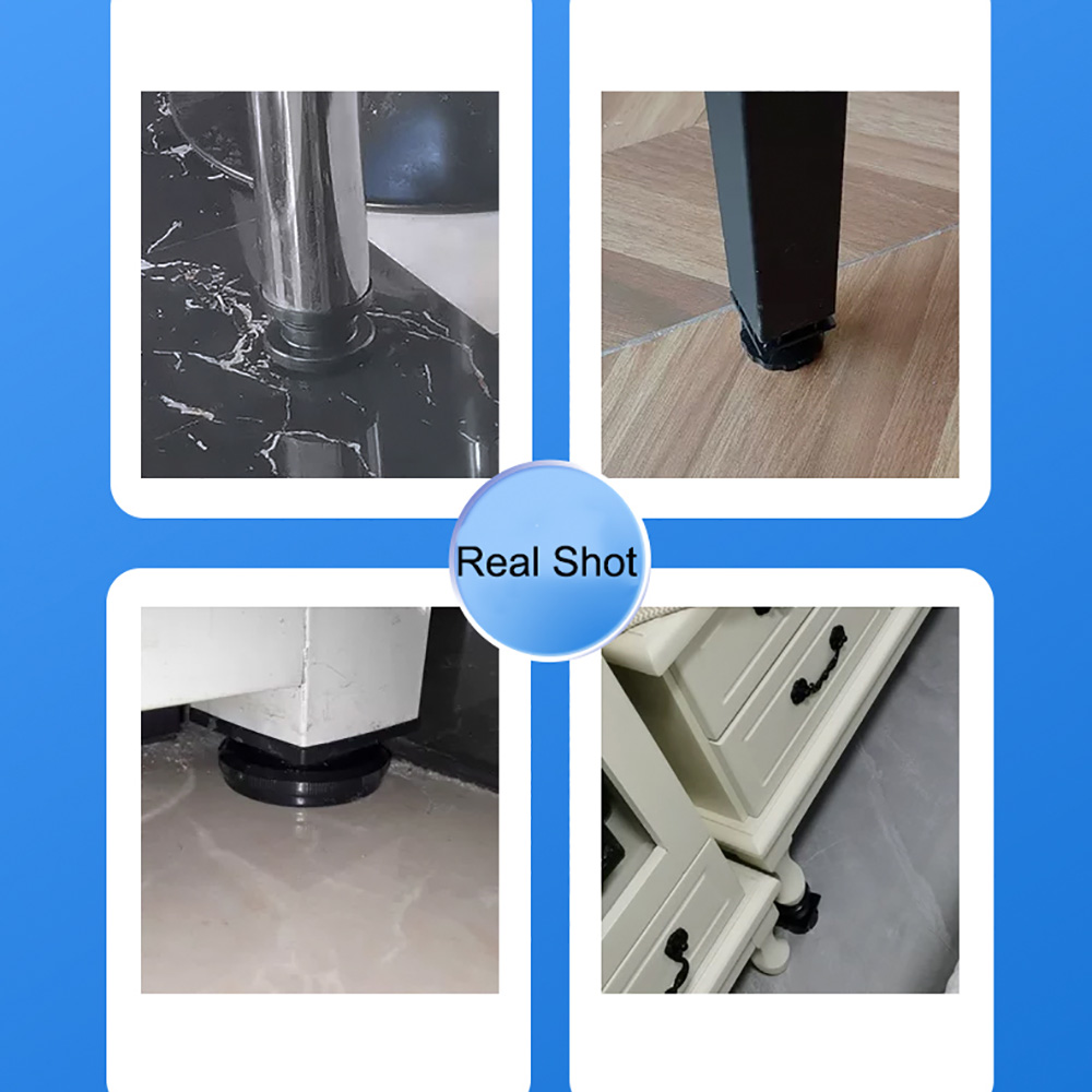 2/4 pièces Pieds de meuble rég - Furniture Leveling Hardware avis et prix