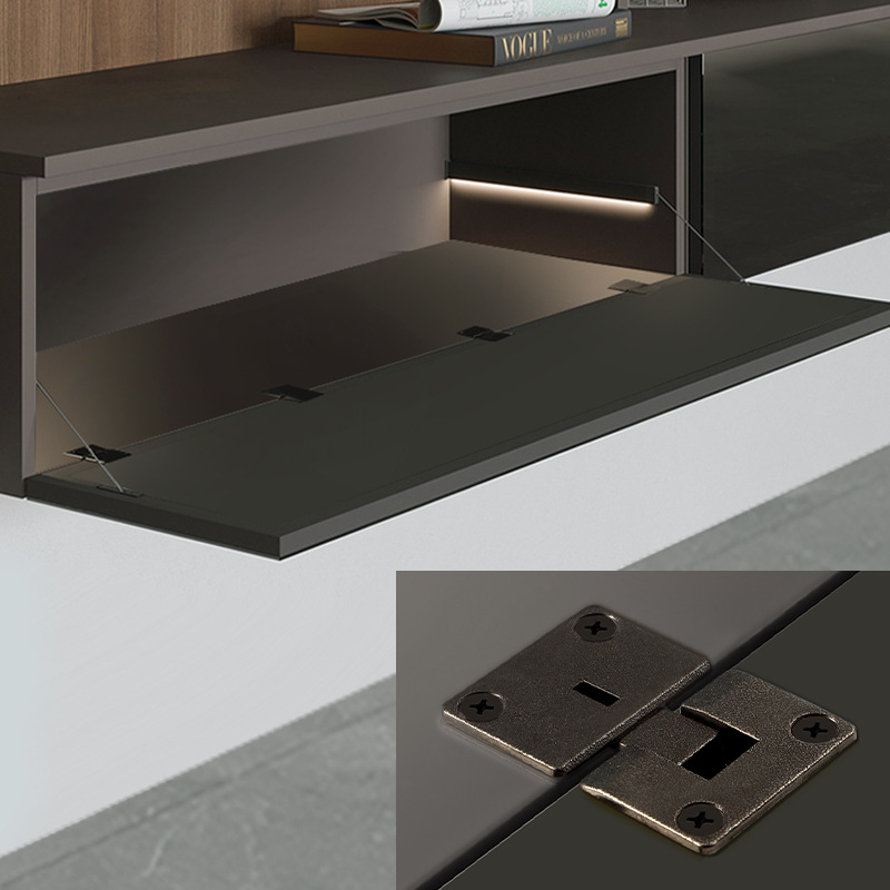 2 Pièces Charnière de porte it - Furniture Hardware Connectors avis et prix