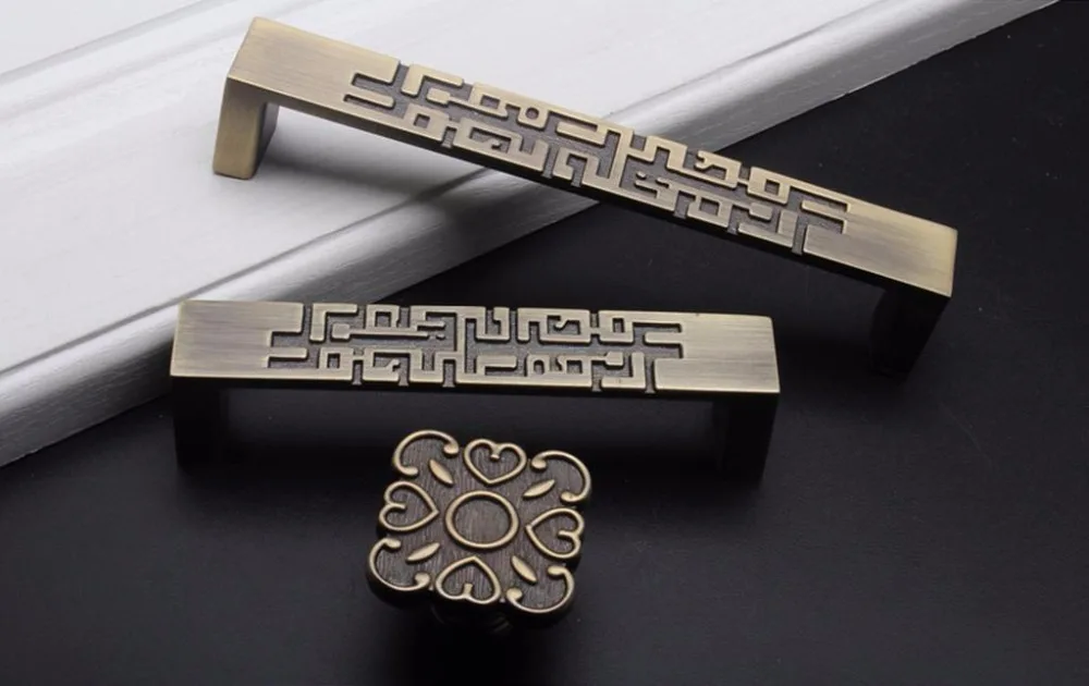 2 pièces Style chinois tiroir  - Unique Furniture Hardware Pulls avis et prix