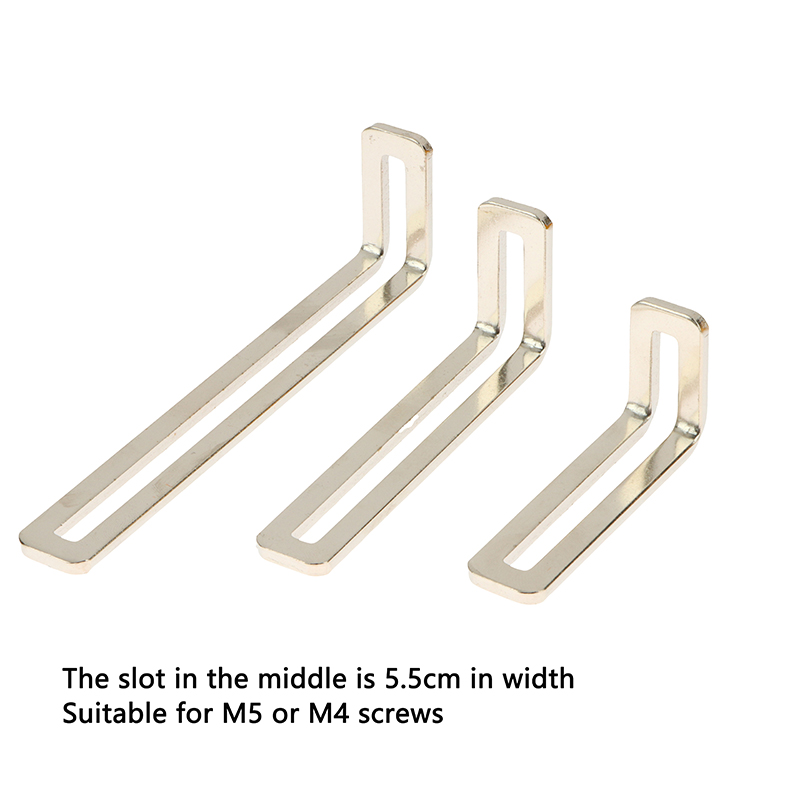 Guide d'angle nickelé en forme - Furniture Hardware Connectors avis et prix