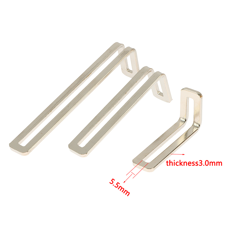 Guide d'angle nickelé en forme - Furniture Hardware Connectors avis et prix